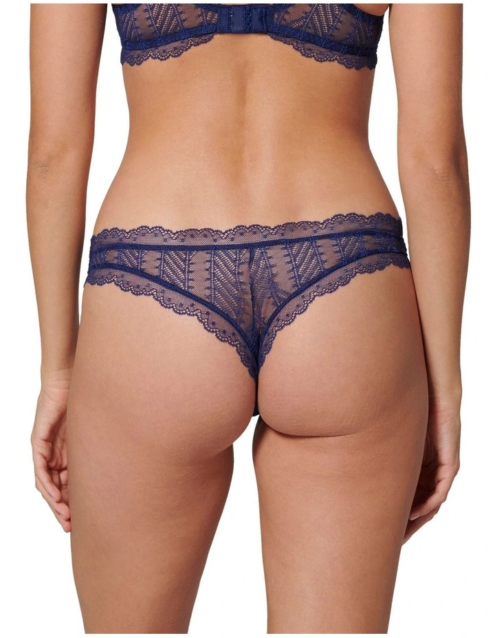 Canopee Progressive Bikini Brief in Blue