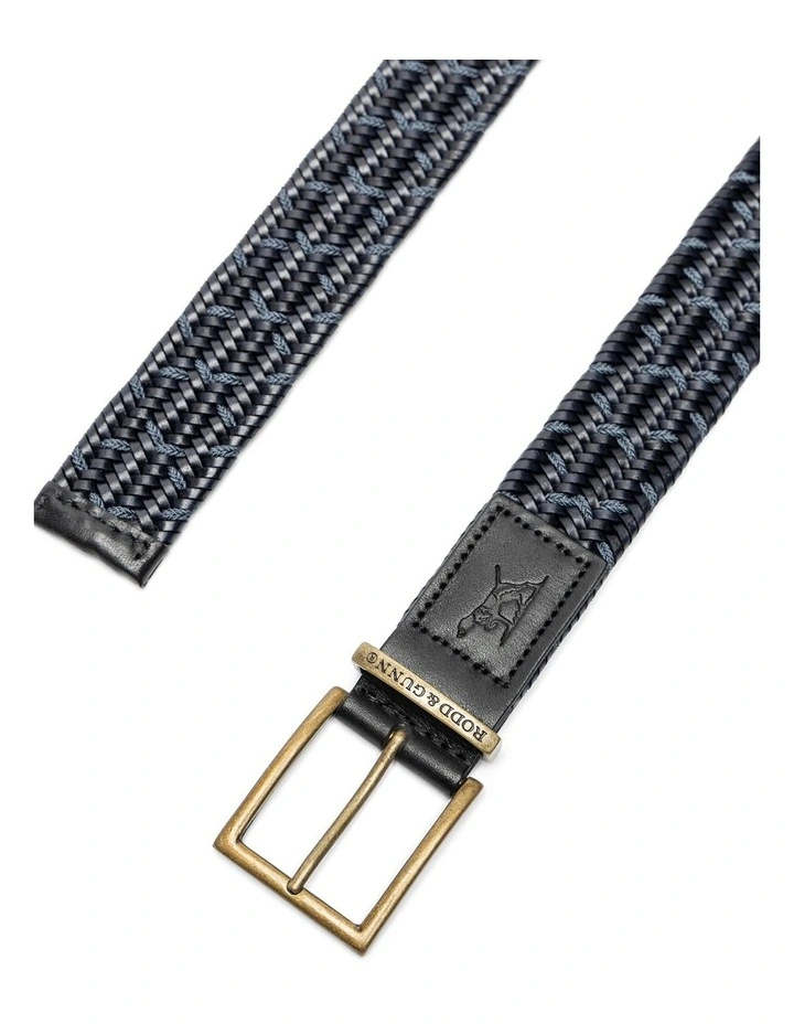 Stratford Stretch Belt in Navy