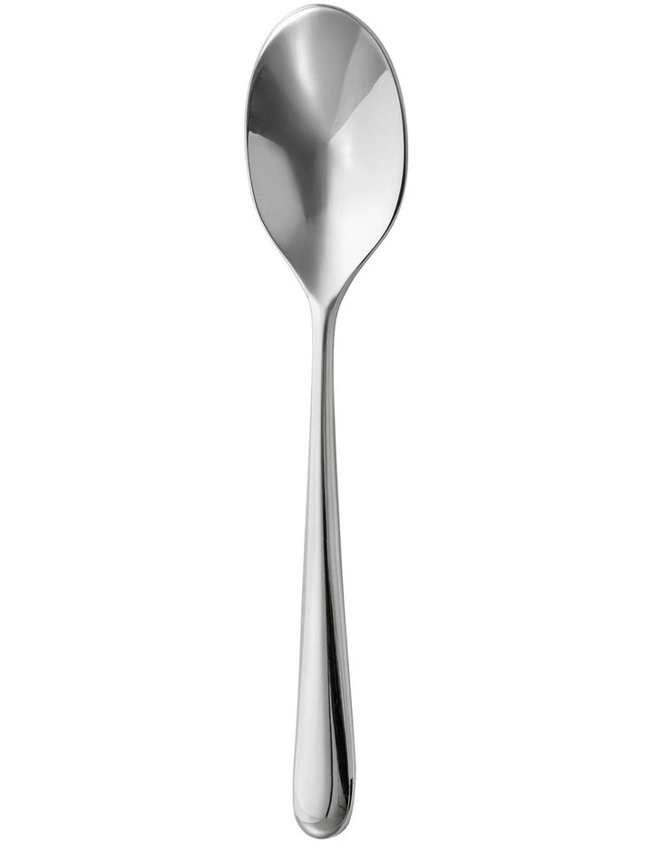 Kingham Bright Coffee Spoon in Silver