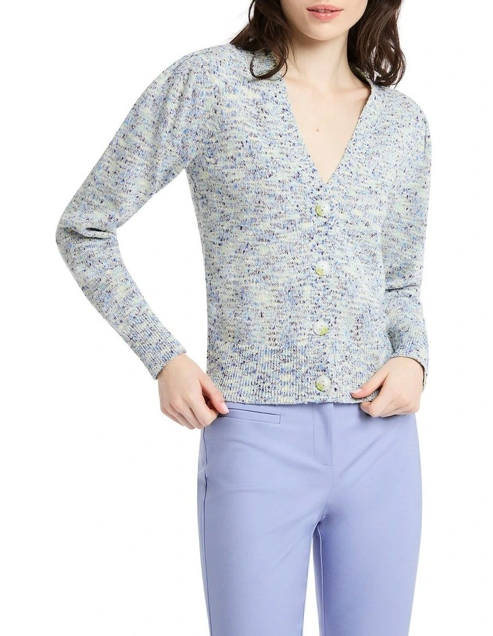 Let It Happen Cardigan in Blue