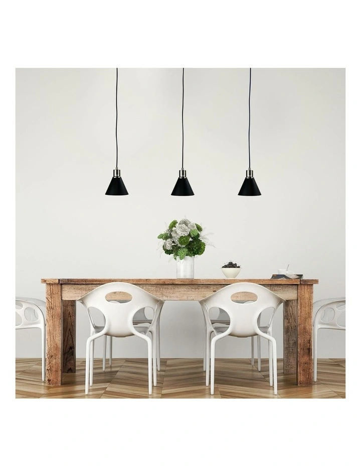 Como Pendant Light in Antique Brass