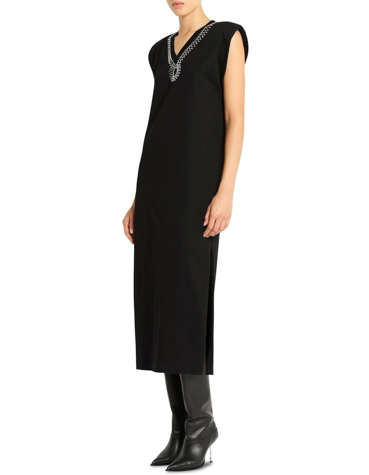 Heart Of Glass Dress in Black