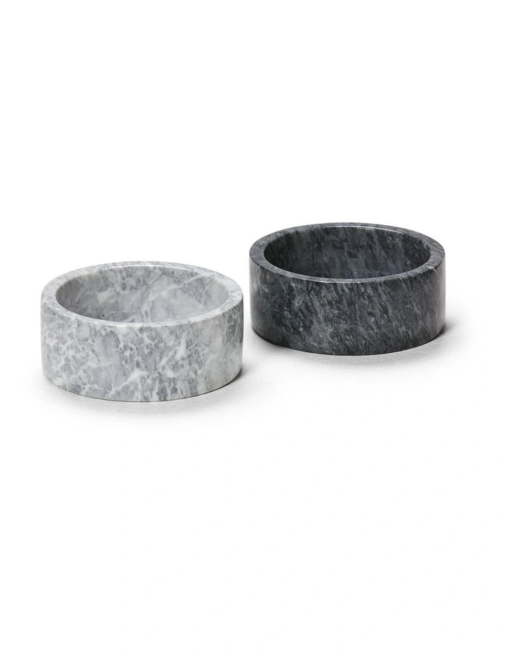 Marble Bowl in Charcoal