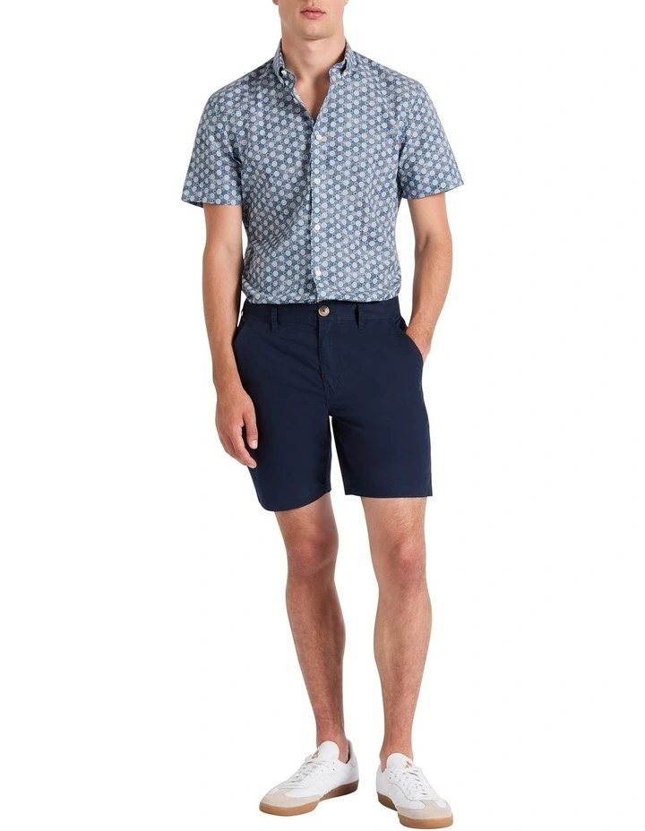 Some Nights Shirt in Blue Multi