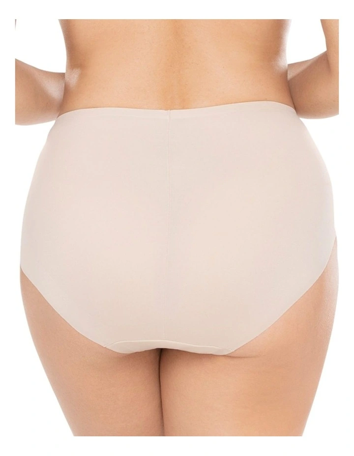 Wonderful Edge High Waist Light Shaping Brief in Warm Beige