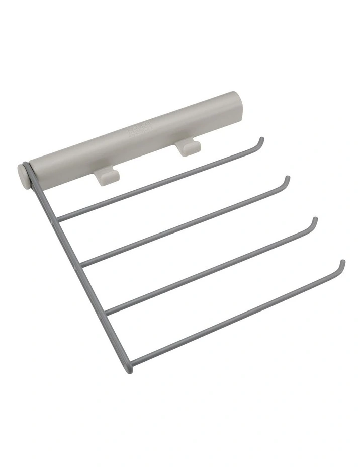 Orderly Belt, Tie and Scarf Rail in Ecru