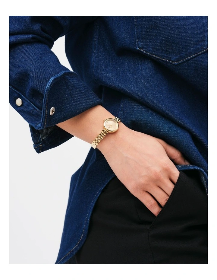 Elan Stainless Steel Watch in Gold