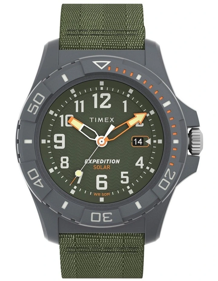 Expedition Ocean Fabric Watch in Green