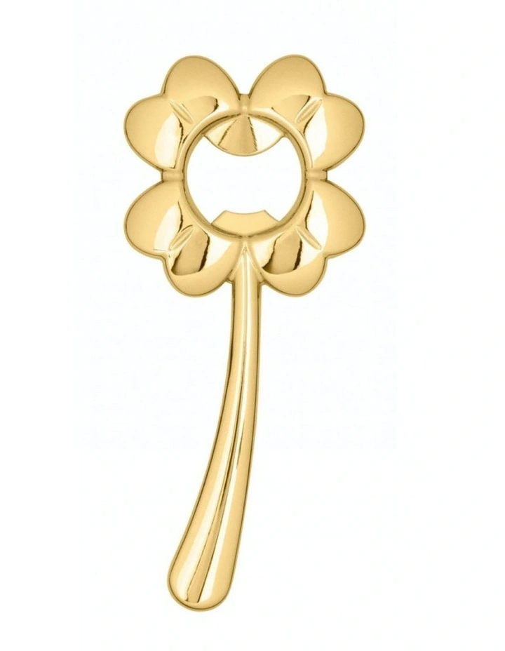 Quadrifoglio Bottle Opener in Gold