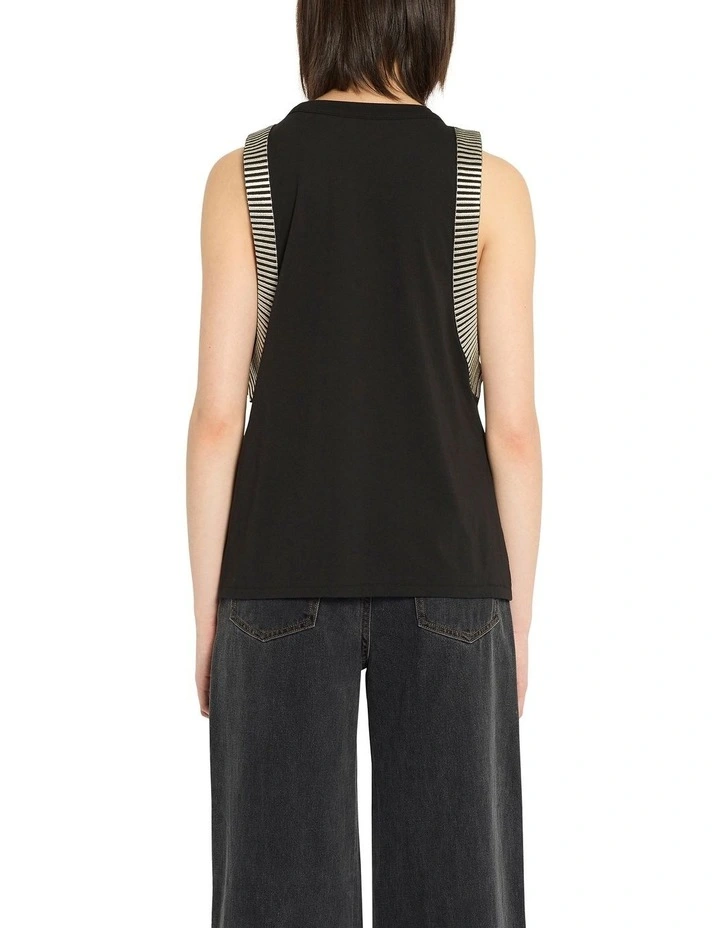 Even Better Days Tank in Black