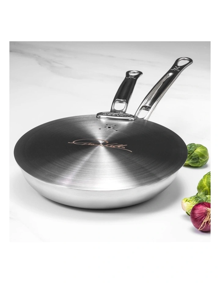 Insignia Stainless Steel Universal Lid 22cm in Silver