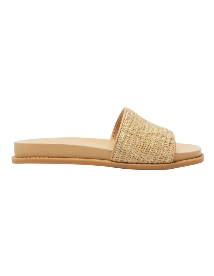 Daphne Sandals in Tan Raffia