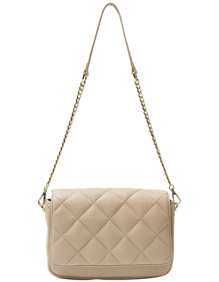 H-Atoll Crossbody Bag in Oyster Pebble