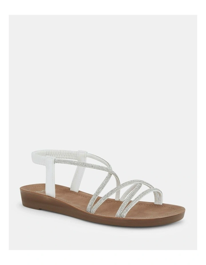 Slaya Sandals in White