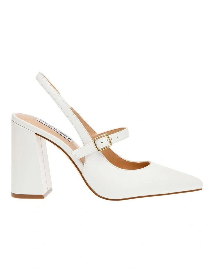 Maegan Slingback Pumps in White