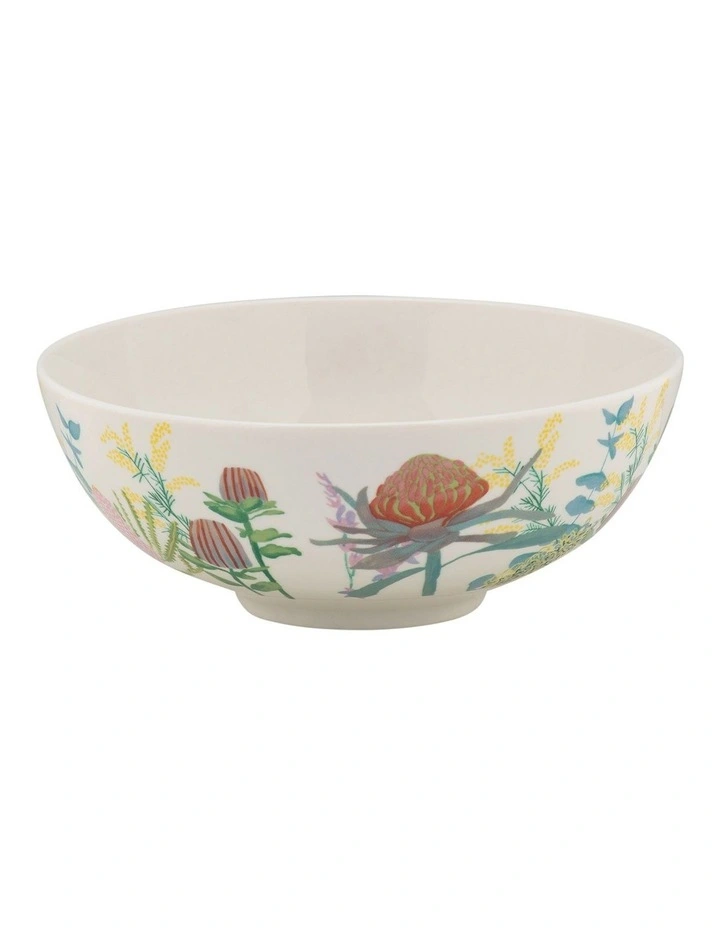 Royal Botanic Gardens Native Blooms Coupe Bowl 16cm in Multi