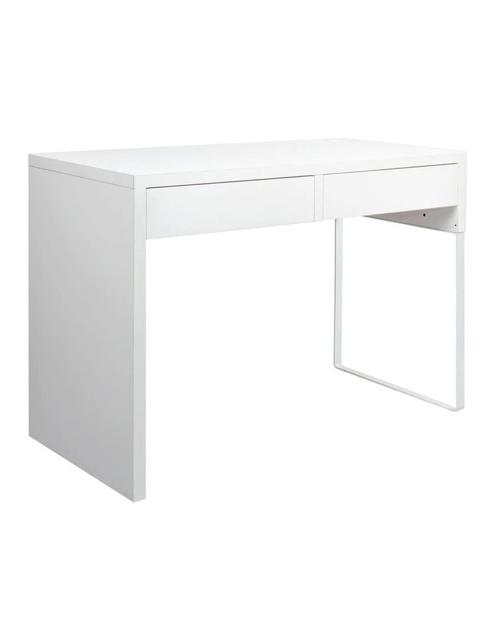 Metal Desk With 2 Drawers
