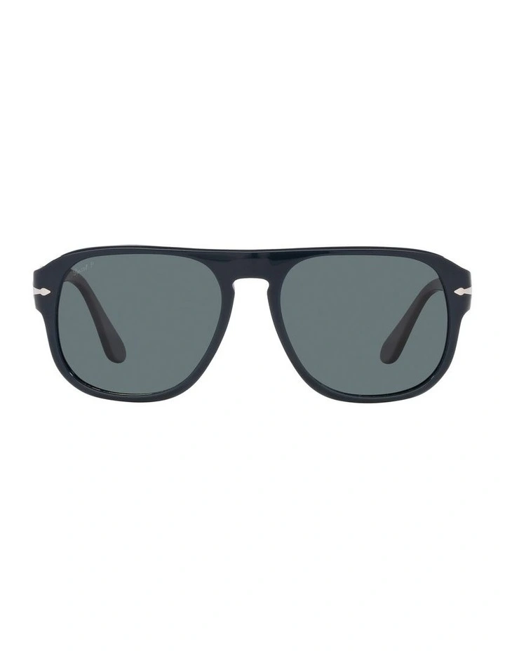 Jean Polarised PO3310S Sunglasses in Blue