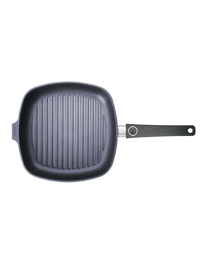 Woll Diamond Lite Fixed Handle Conventional Square Grill Pan 28cm