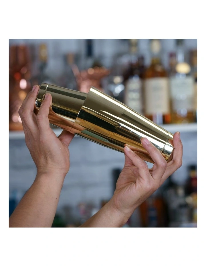Bartender Classic Set Chrome (Incl. Boston & Toby Tin W/ Weighted Base)
