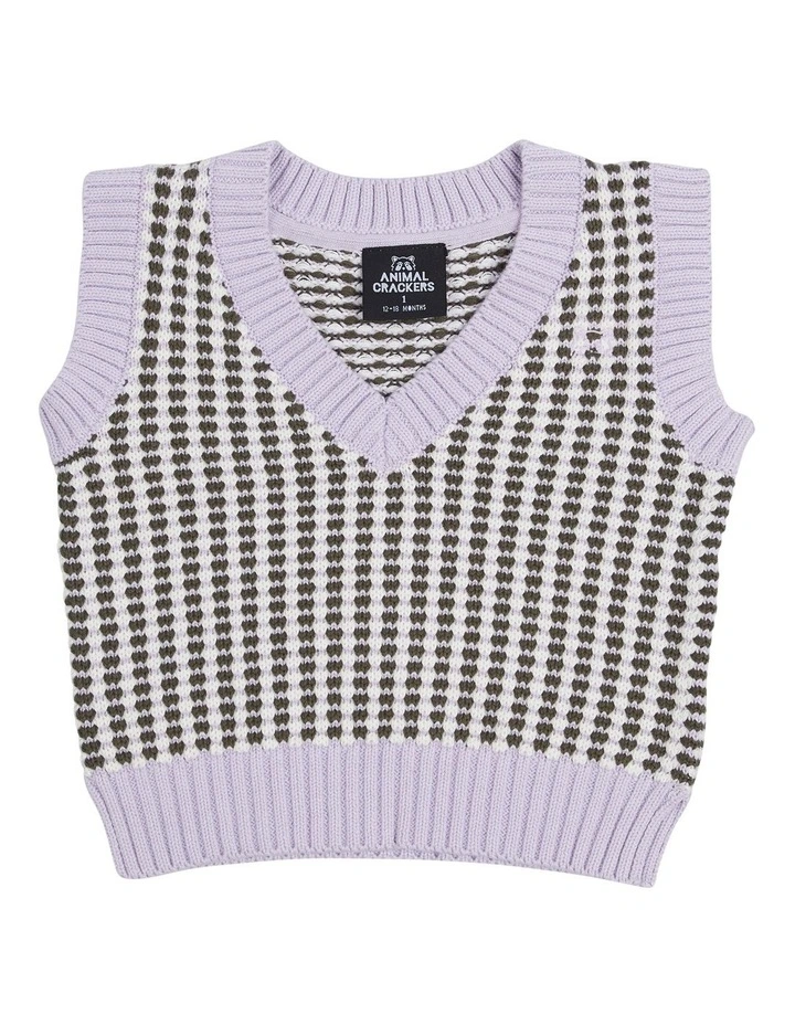 Mixed Vest (Sizes 0-5) in Purple