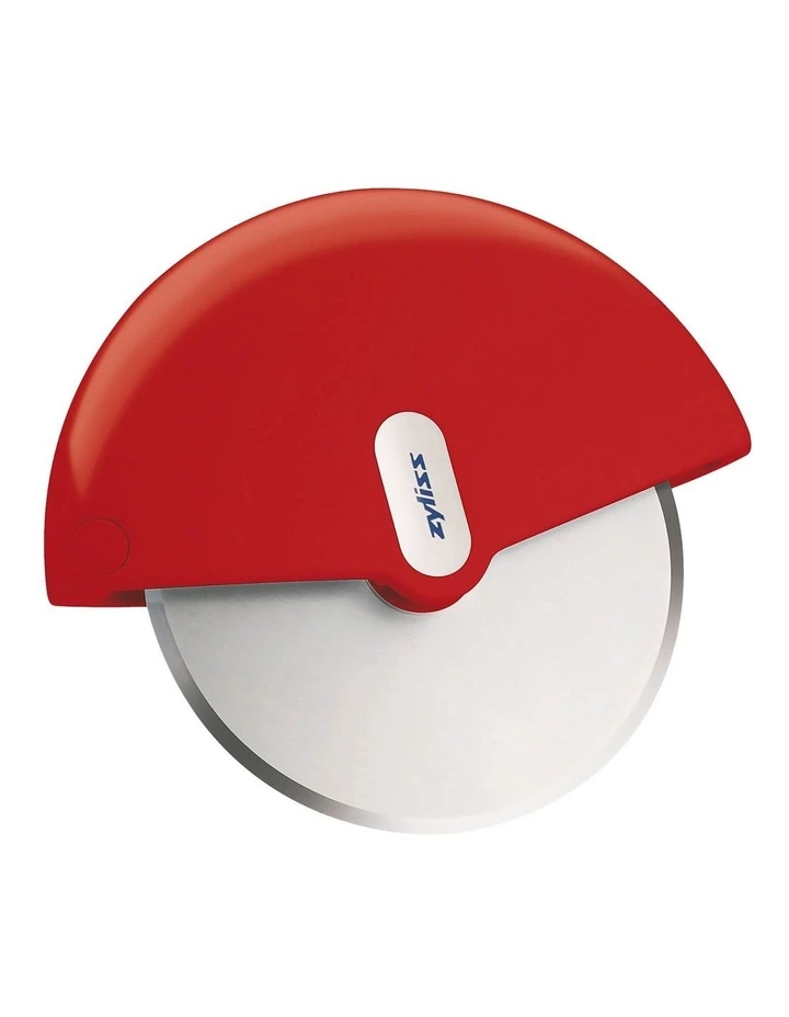 Pizza Wheel in Red Silver