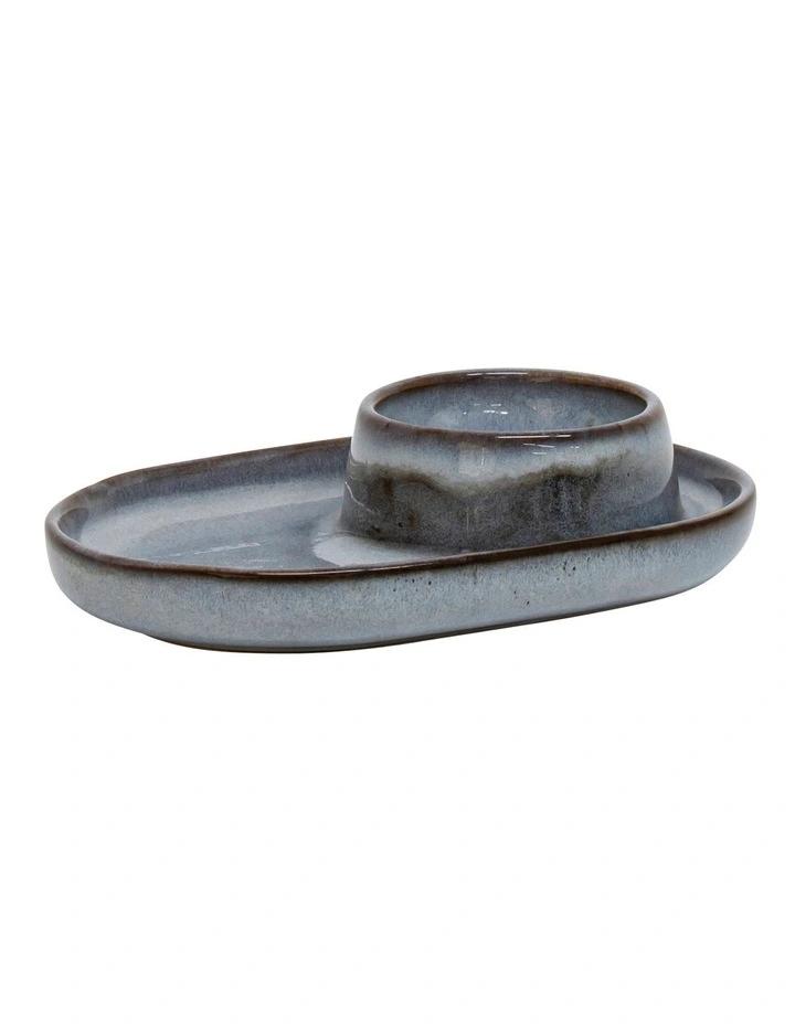Relic Egg Cup 12x8cm in Bluestone