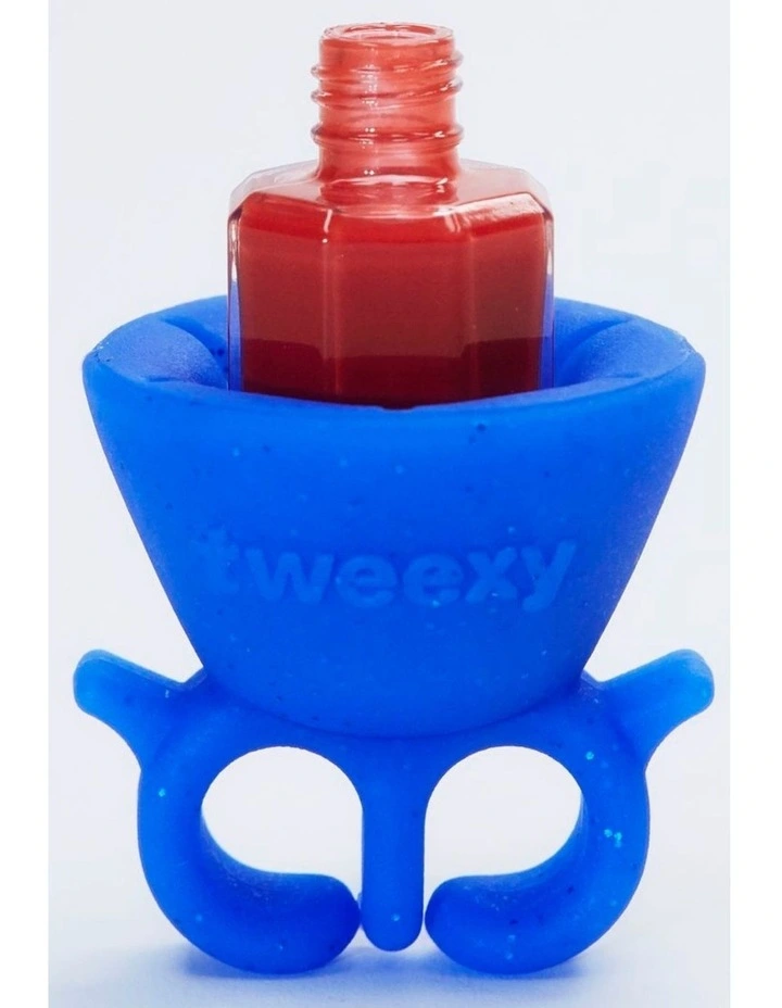 Silicone Nail Polish Bottle Holder in Sapphire Night