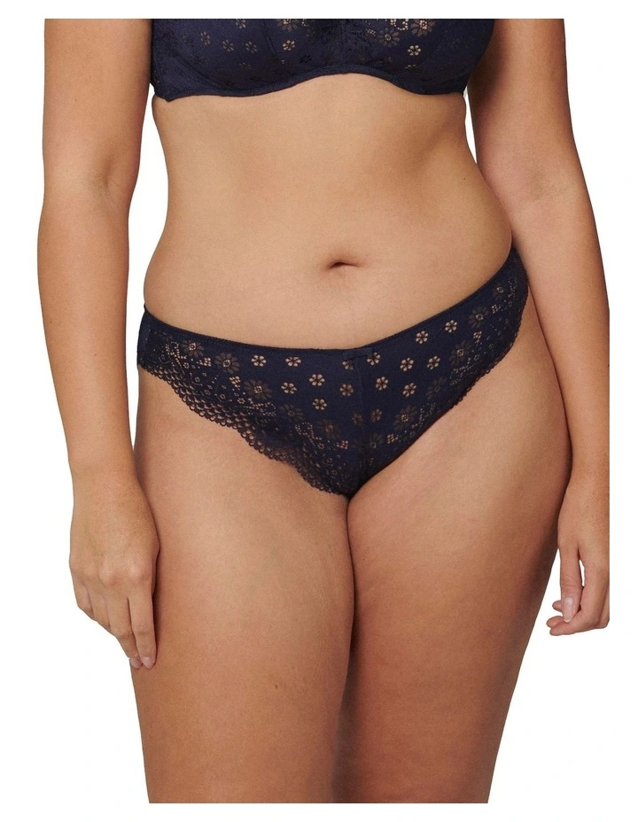 Aimee Bikini Brief in Blue