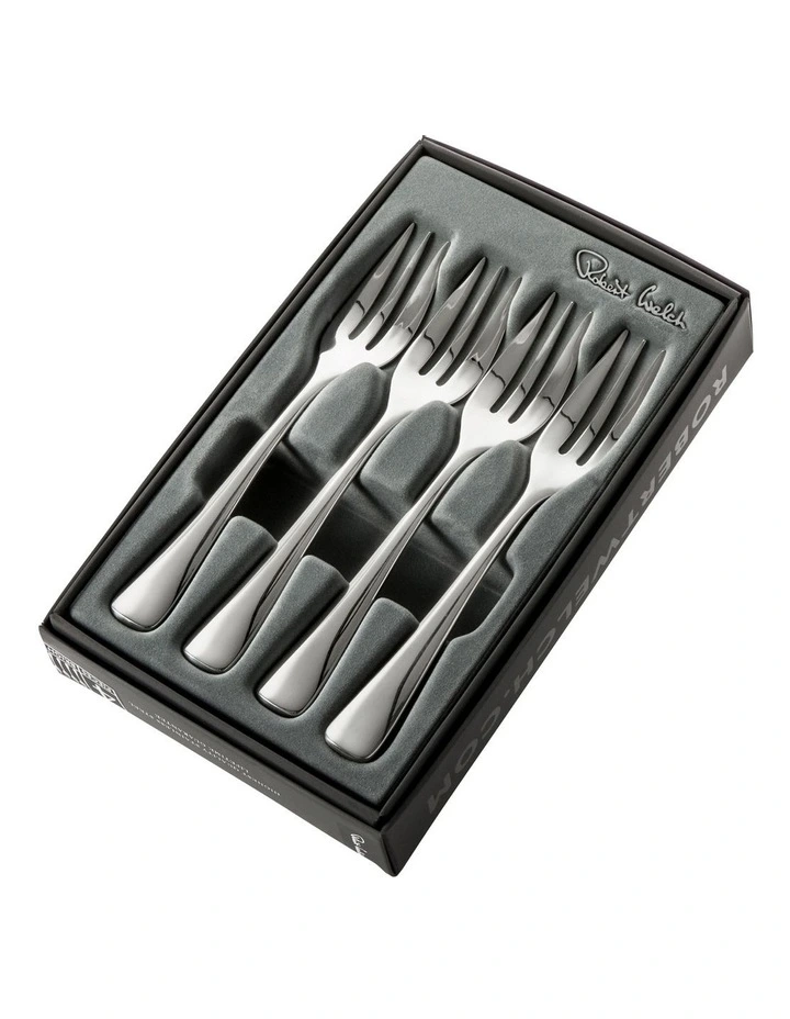 Malvern Pastry Fork 4 Piece Silver