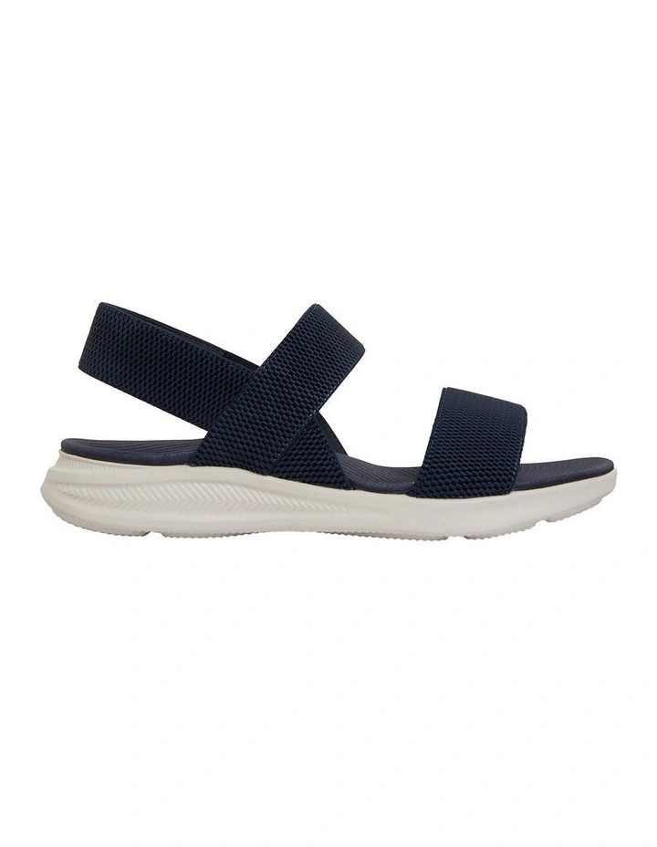 Mack Navy Stretch Sandals
