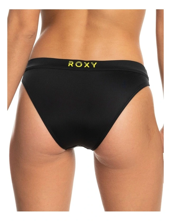Active Low Waist Bikini Bottoms in Anthracite