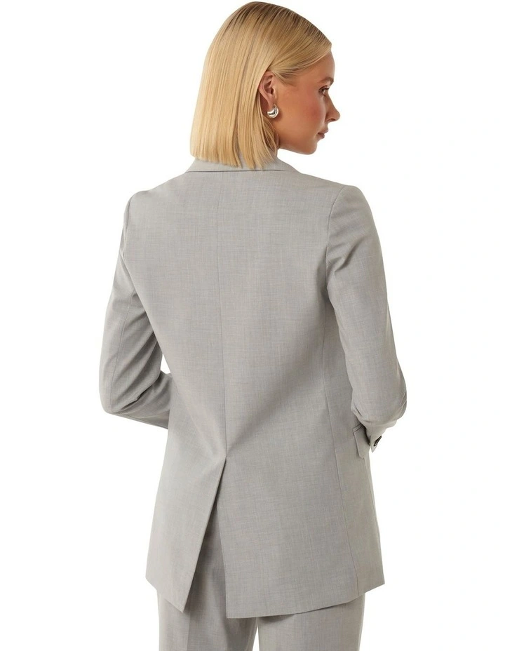 Yasmin Oversized Blazer in Grey