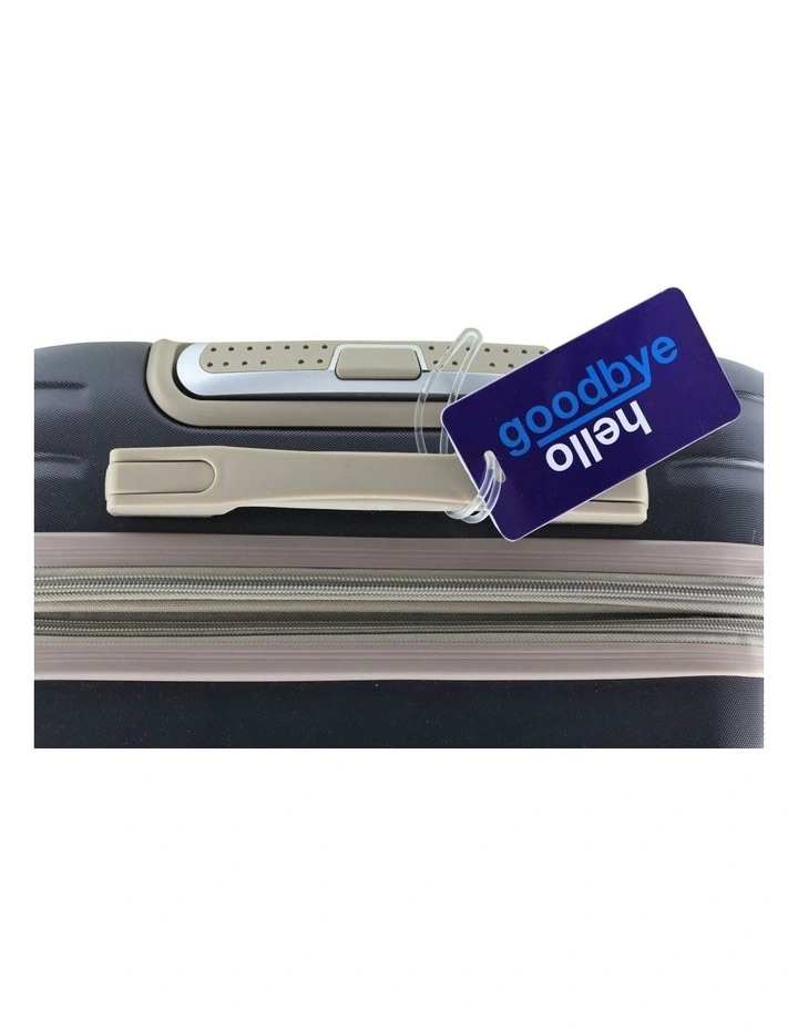 Travel Hello Luggage Tag in Navy