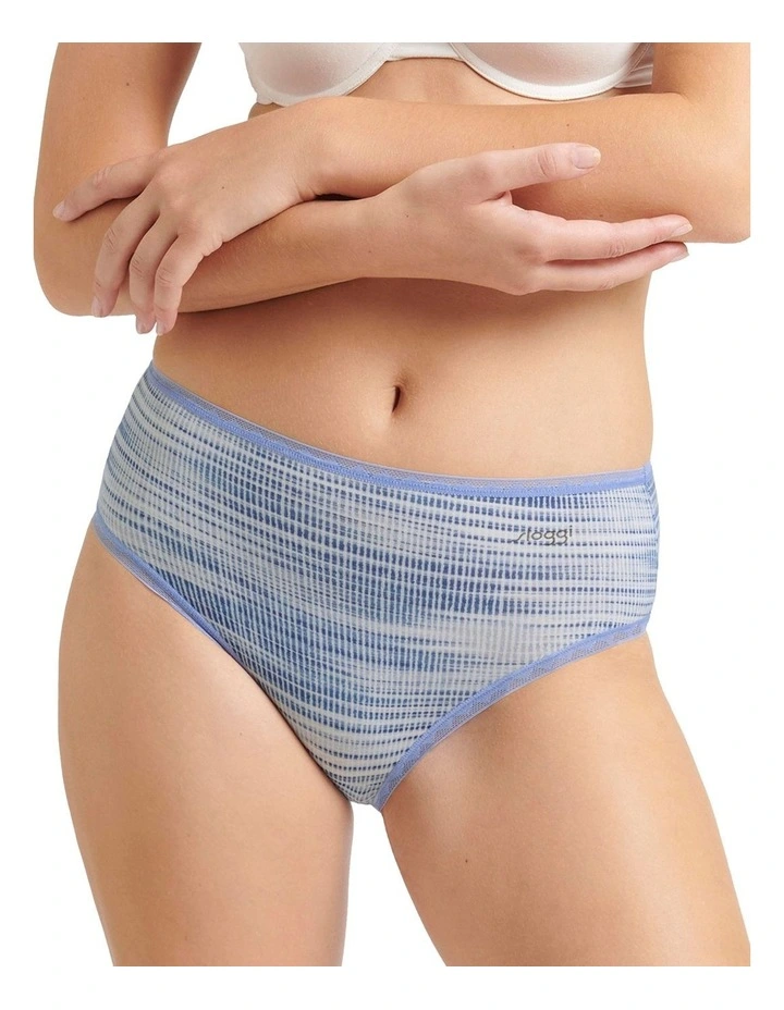 Go High Waist 2 Pack in Blue Dark Combination