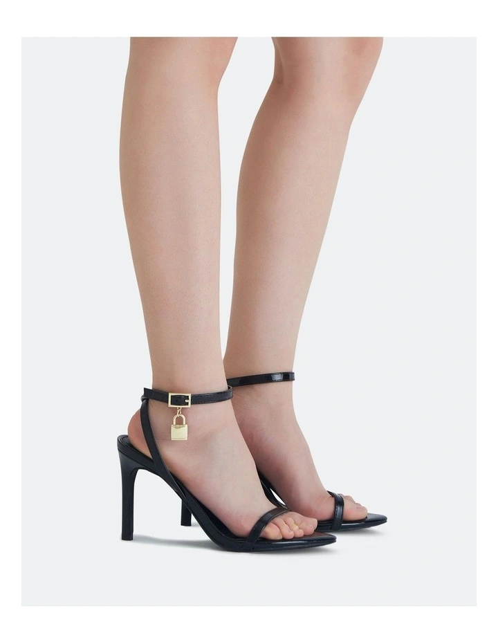 Libbie Heels in Black Patent