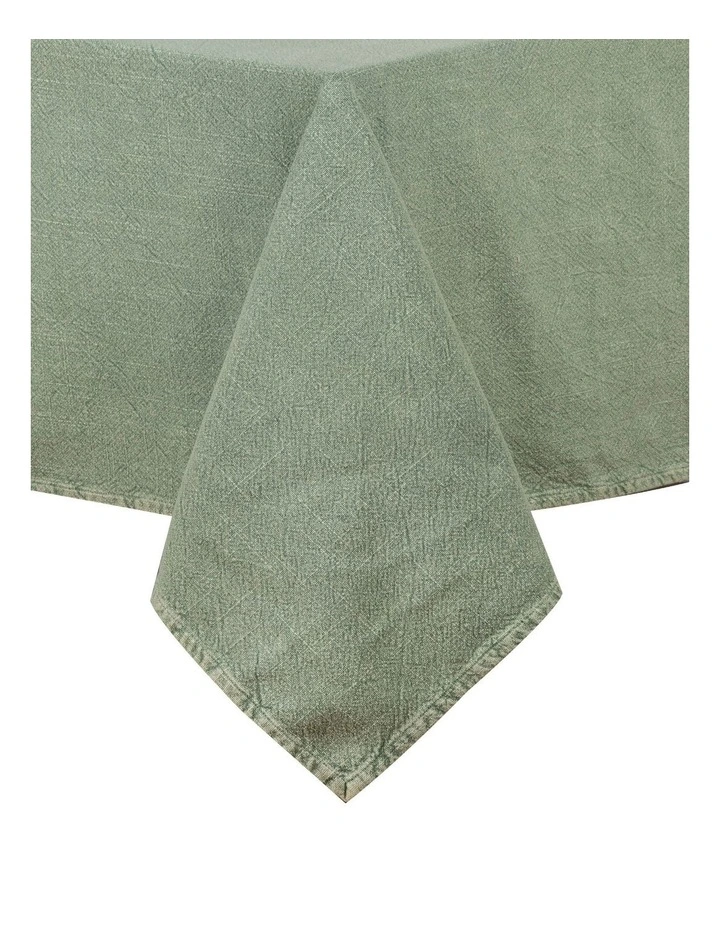 Gibson Tablecloth 300cm in Moss