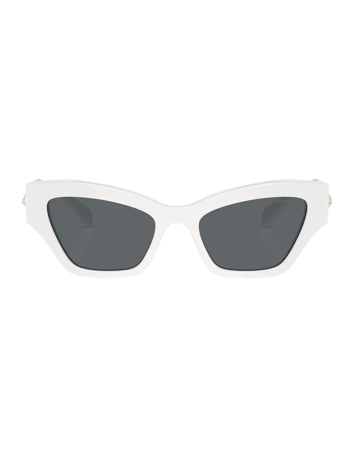 SK6021 Sunglasses in White