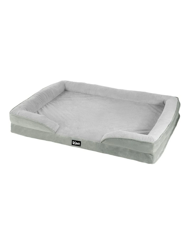 Washable Pet Bed Large in Grey