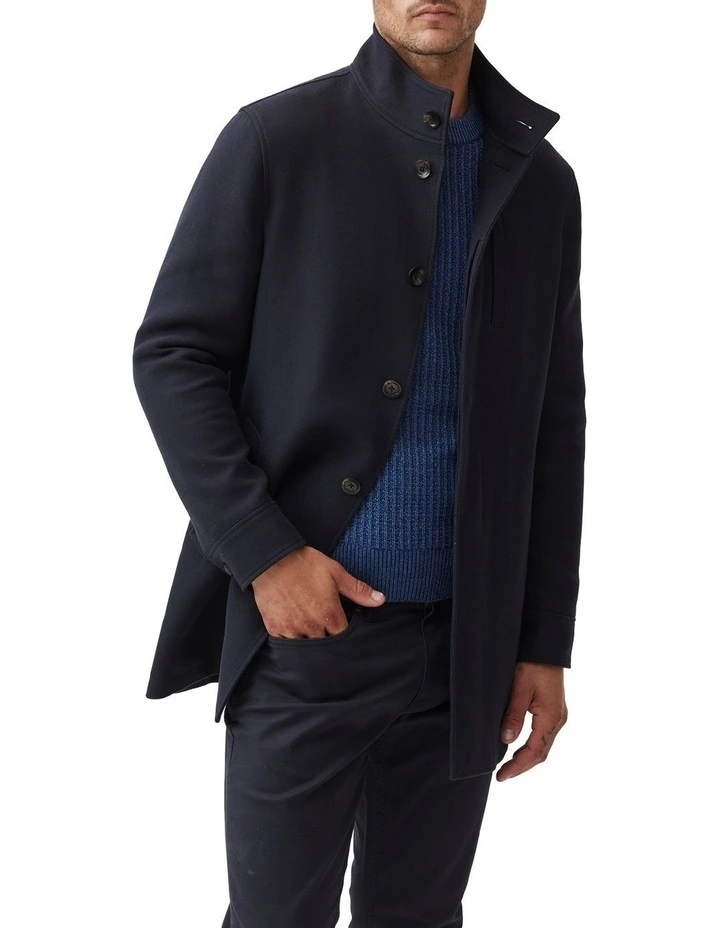 Adamson Coat in Admiral