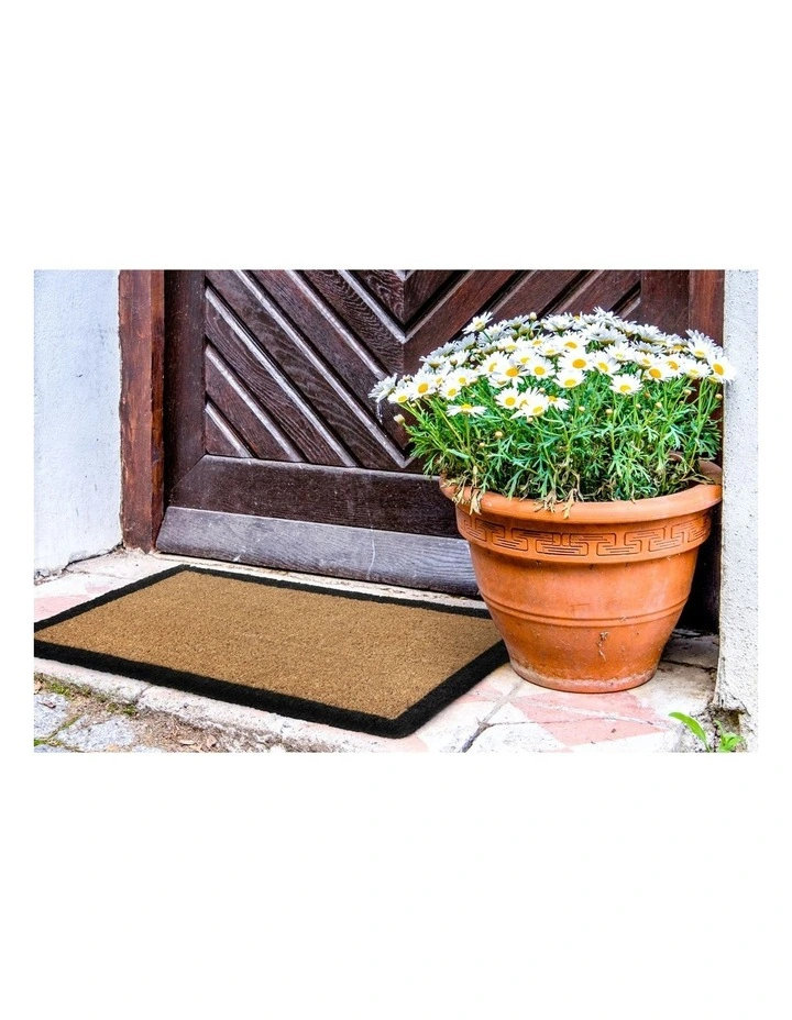 Four Corners Coir Doormat 75x120 cm