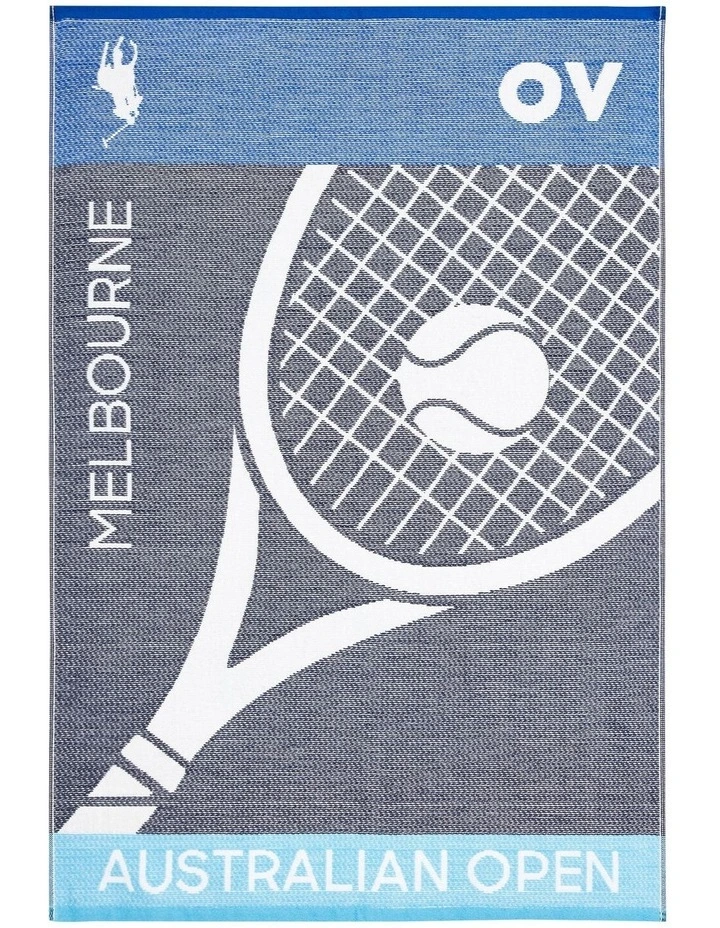 Australian Open Tea Towel in Navy