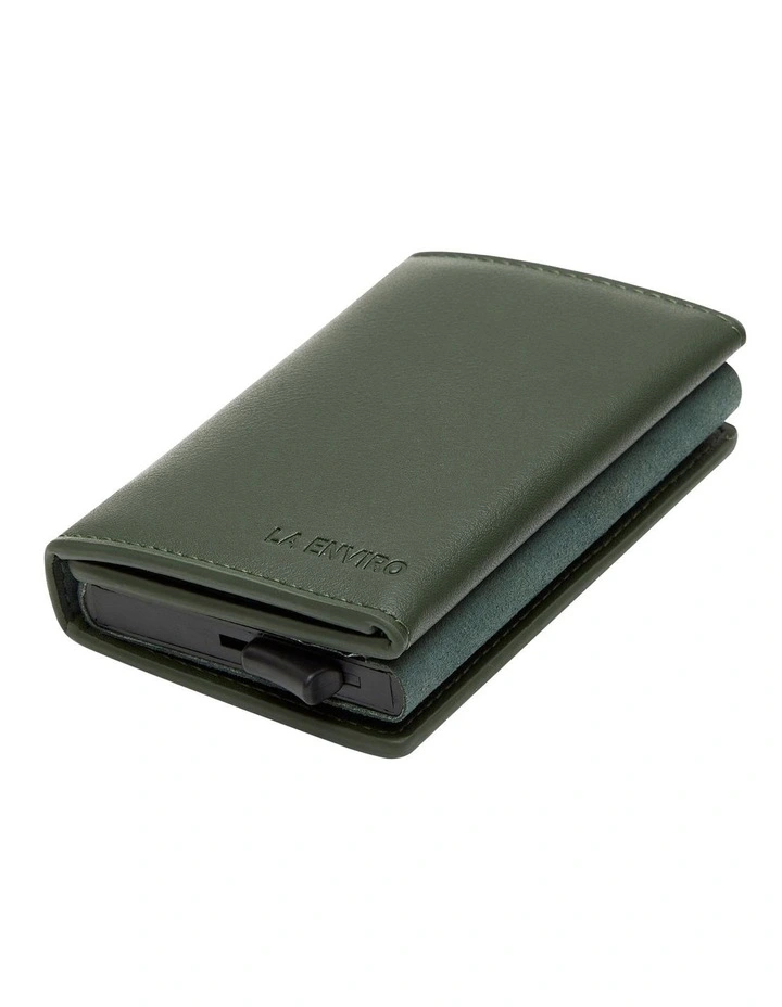 Leura 2.0 Minimalist Coin Pocket Wallet in Green