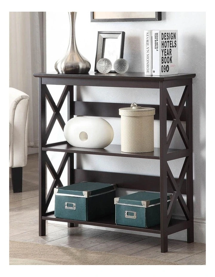 Bella 3 Tier Bookcase in Expresso