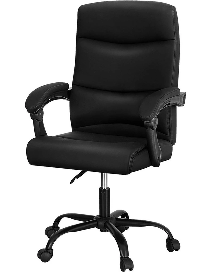 2 Point Massage Office Chair in Black