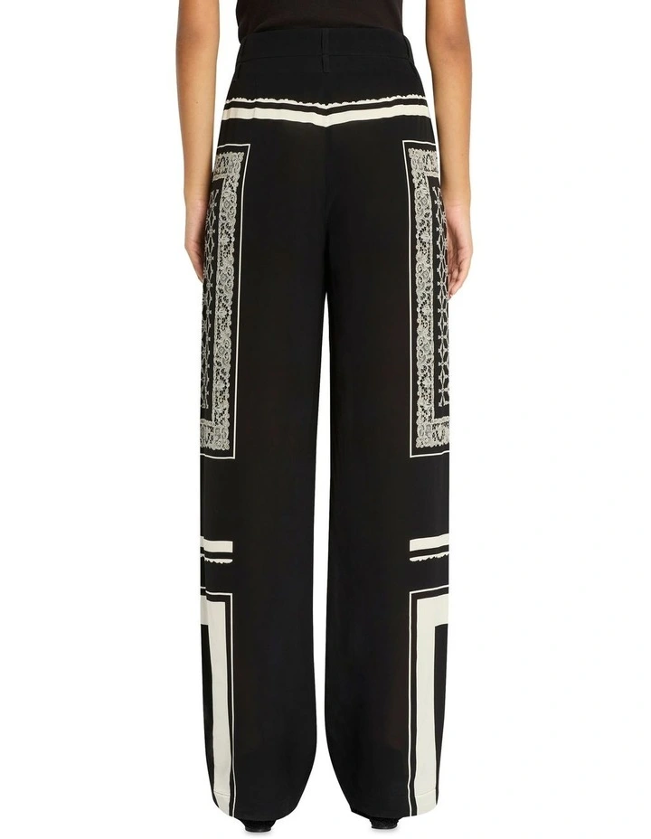 Table Manners Relaxed Pant in Print