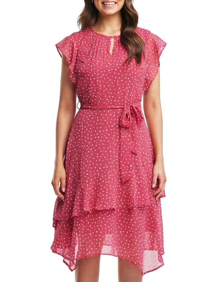 Night Pebble Dress in Pink
