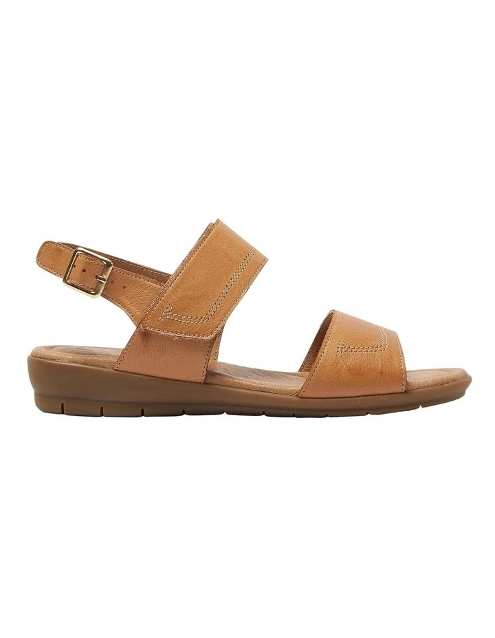 Darwin Sandals in Tan Leather