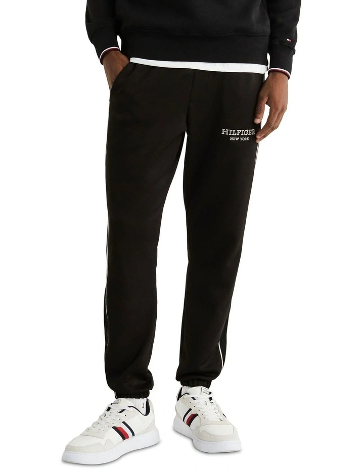 Monotype Track Sweatpants in Black