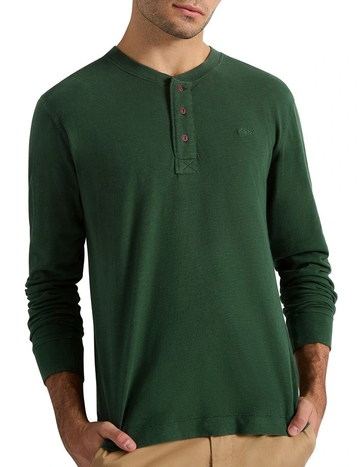 Justin Henley Top in Pine Needle